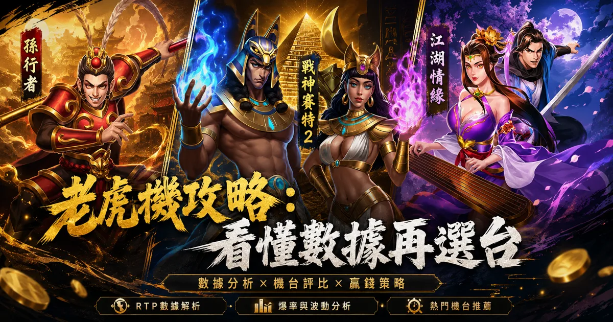 老虎機攻略：看懂數據再選台頁面橫幅