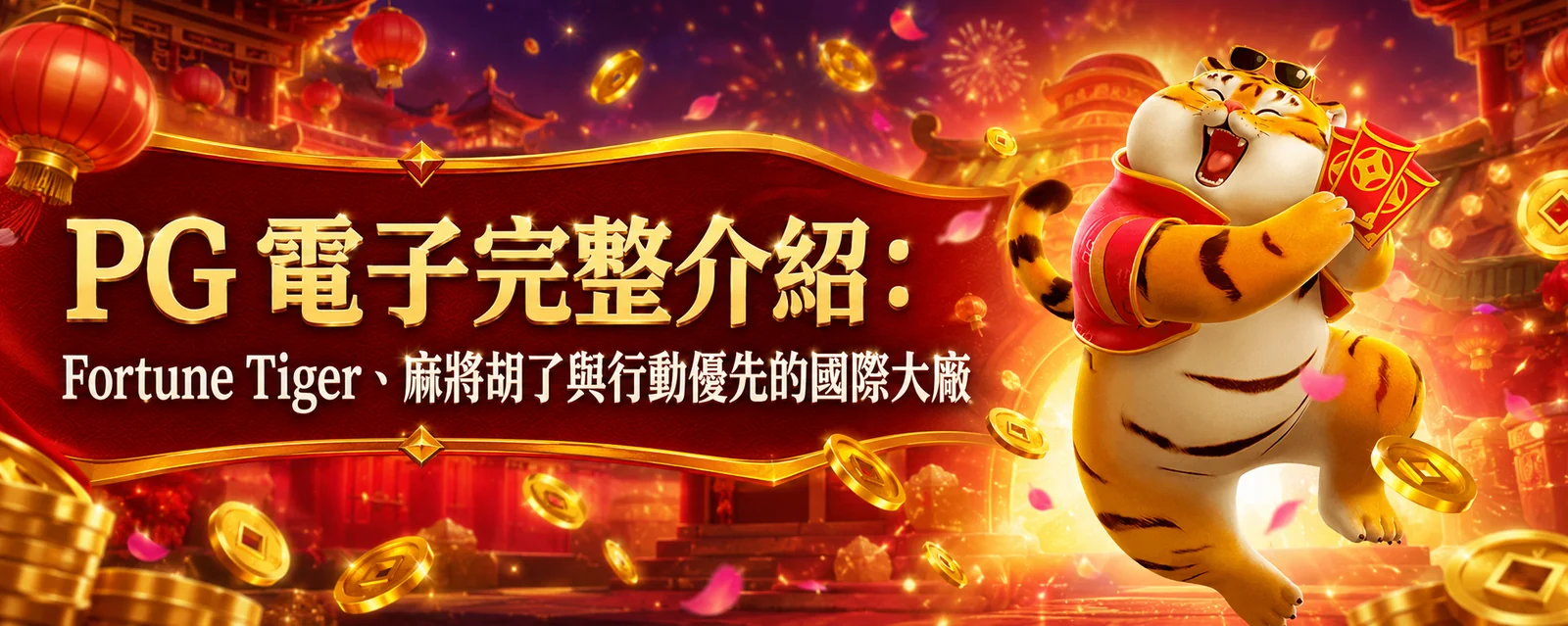 PG 電子完整介紹：Fortune Tiger、麻將胡了與行動優先的國際大廠